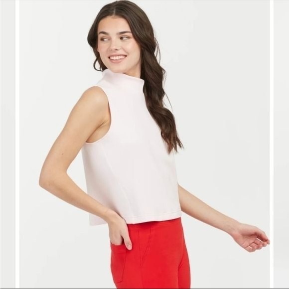 Spanx air essentials mock neck top - Picture 3 of 9